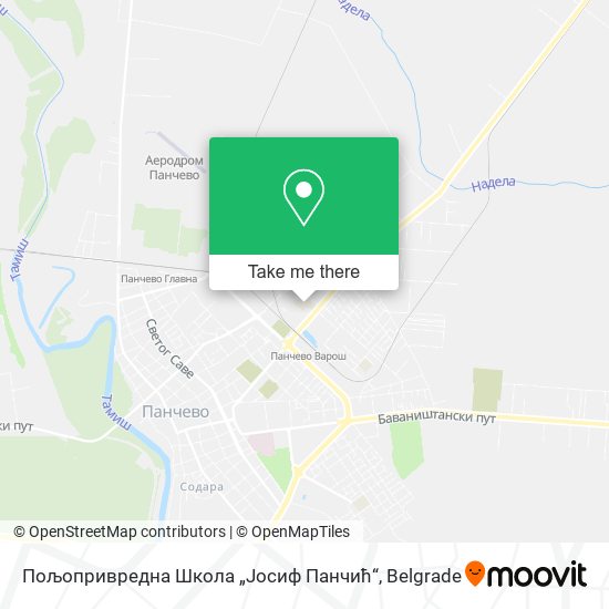 Пољопривредна Школа „Јосиф Панчић“ map