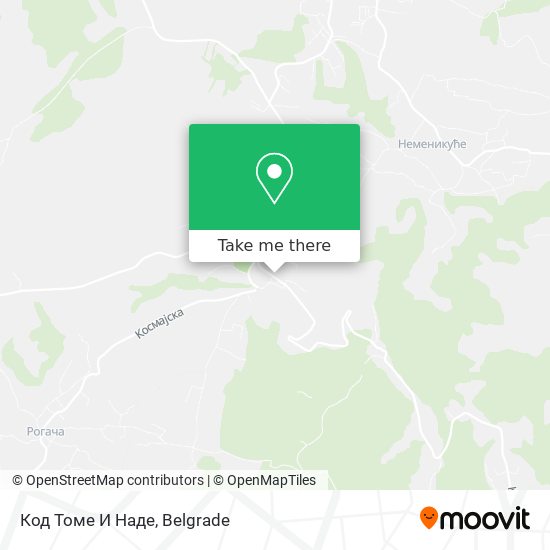 Код Томе И Наде map