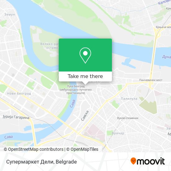 Супермаркет Дели map