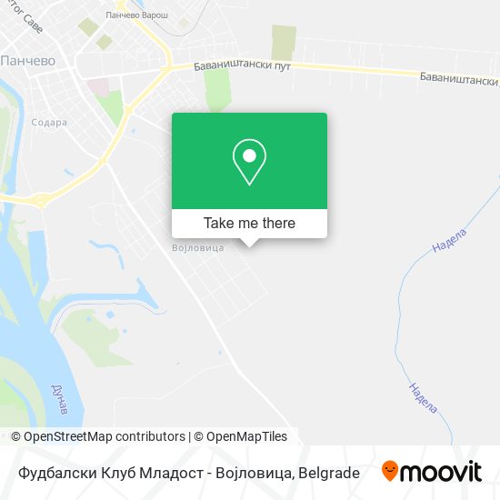 Фудбалски Клуб Младост - Војловица map