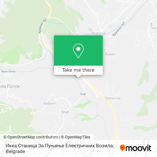 Икеа Станица За Пуњење Електричних Возила map