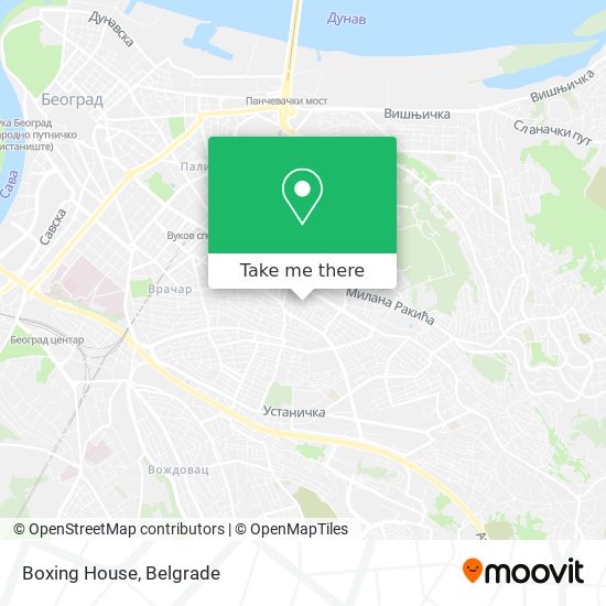 Boxing House map