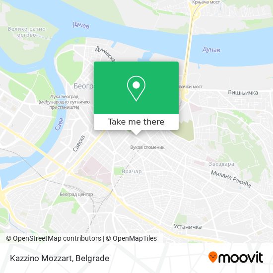 Kazzino Mozzart map