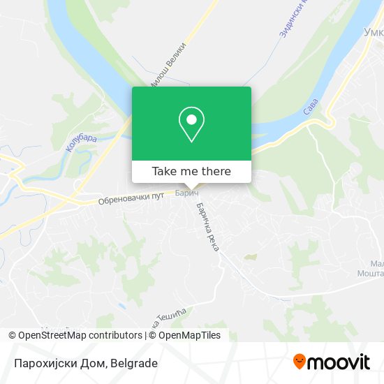 Парохијски Дом map