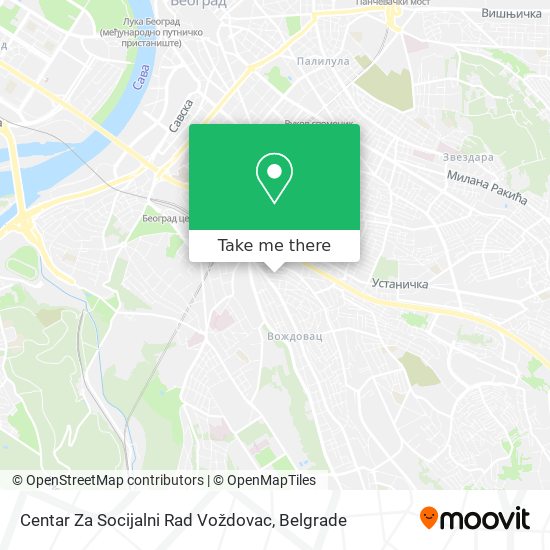 Centar Za Socijalni Rad Voždovac map