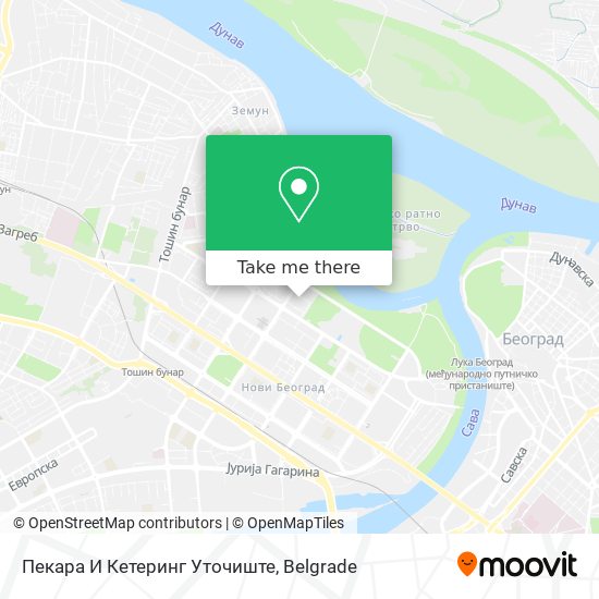 Пекара И Кетеринг Уточиште map