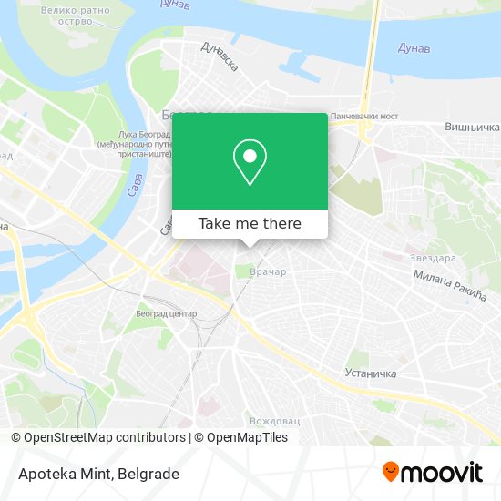 Apoteka Mint map