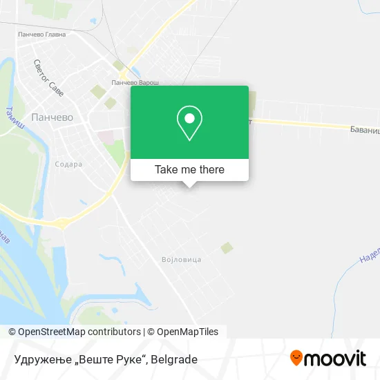 Удружење „Веште Руке“ map