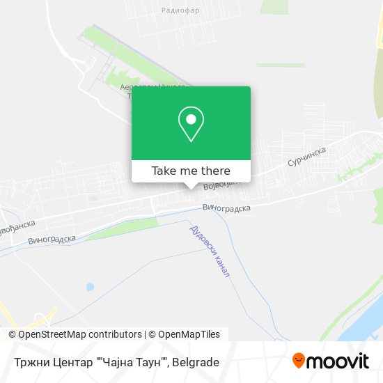 Тржни Центар ""Чајна Таун"" map