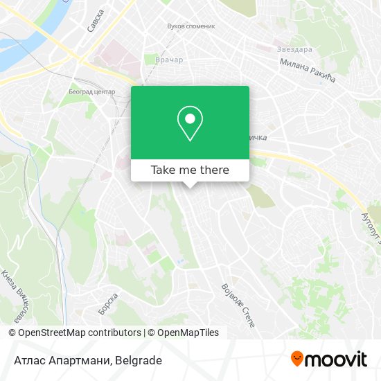 Атлас Апартмани map