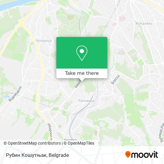 Рубин Кошутњак map