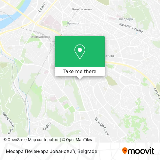 Месара Печењара Јовановић map