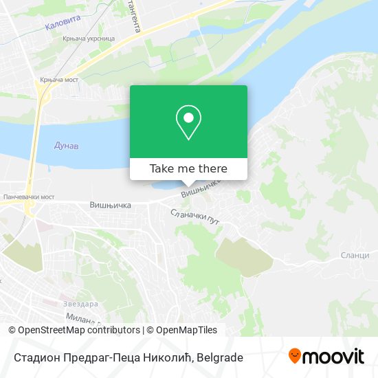 Стадион Предраг-Пеца Николић map