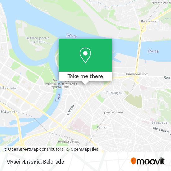 Музеј Илузија map