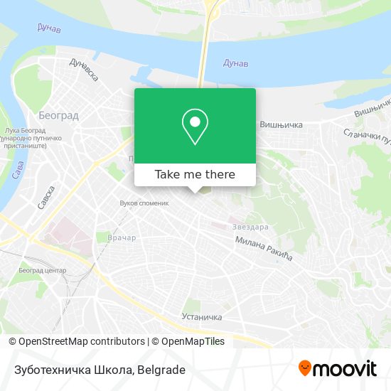 Зуботехничка Школа map