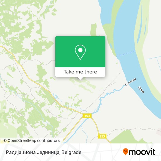 Радијациона Јединица map