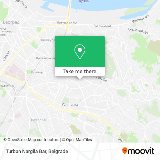 Turban Nargila Bar map