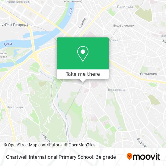 Chartwell International Primary School map