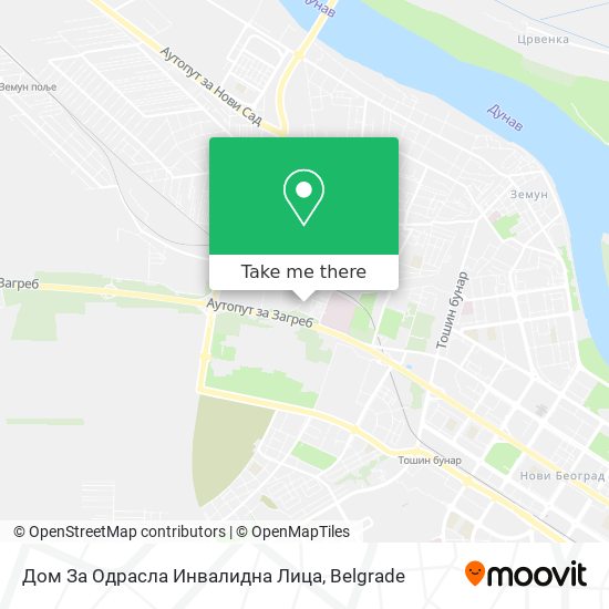 Дом За Одрасла Инвалидна Лица map