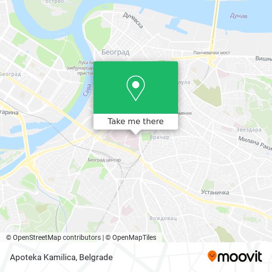 Apoteka Kamilica map