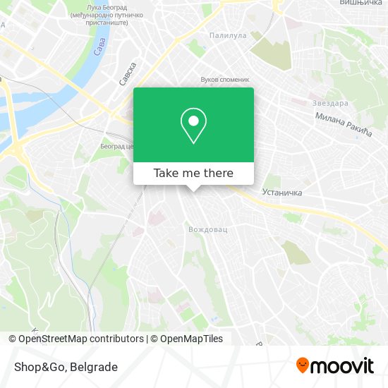 Shop&Go map