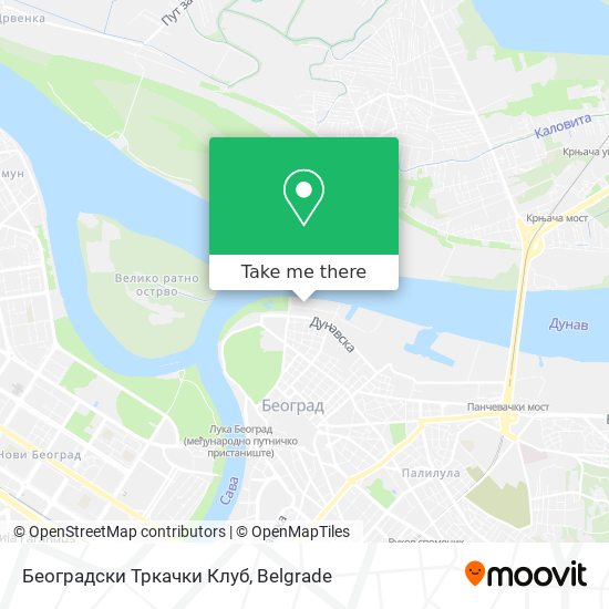 Београдски Тркачки Клуб map