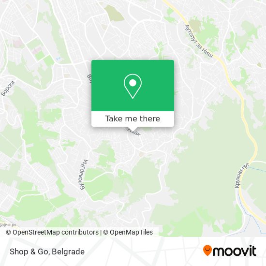 Shop & Go map