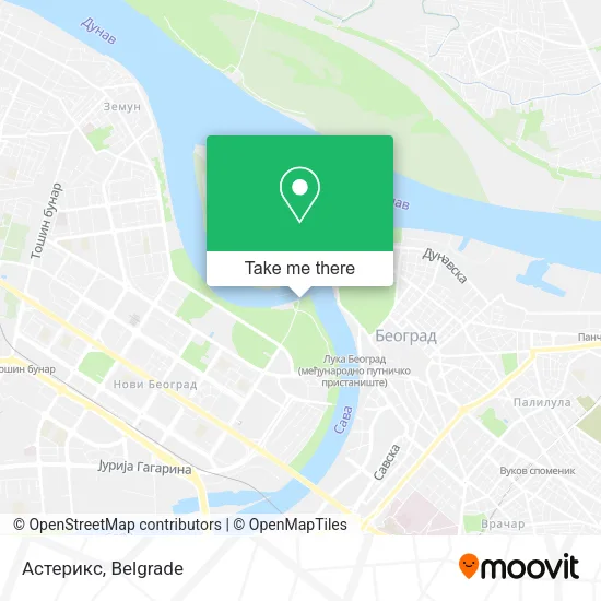 Астерикс map