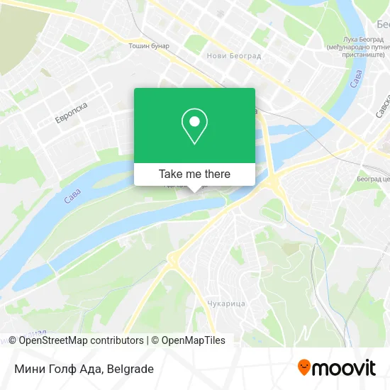 Мини Голф Ада map