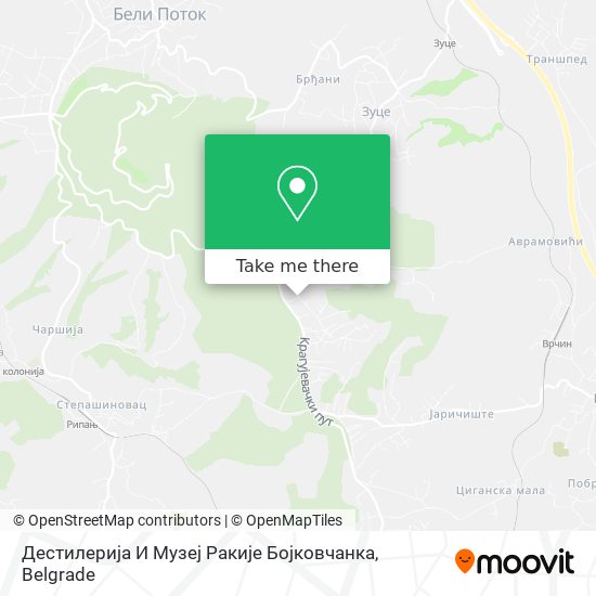 Дестилерија И Музеј Ракије Бојковчанка map