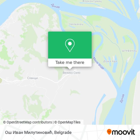 Ош Иван Милутиновић map