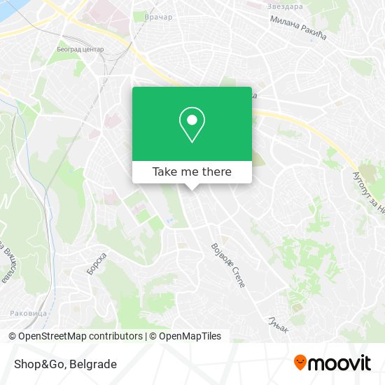 Shop&Go map