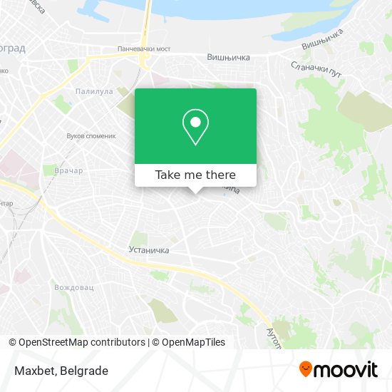 Maxbet map