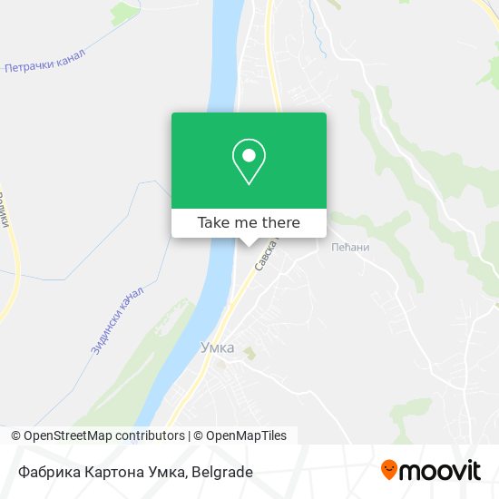 Фабрика Картона Умка map