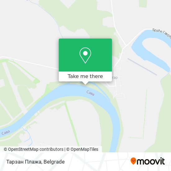 Тарзан Плажа map