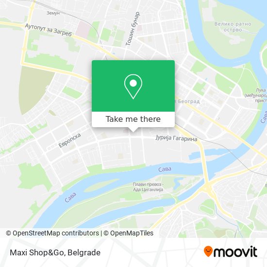 Maxi Shop&Go map