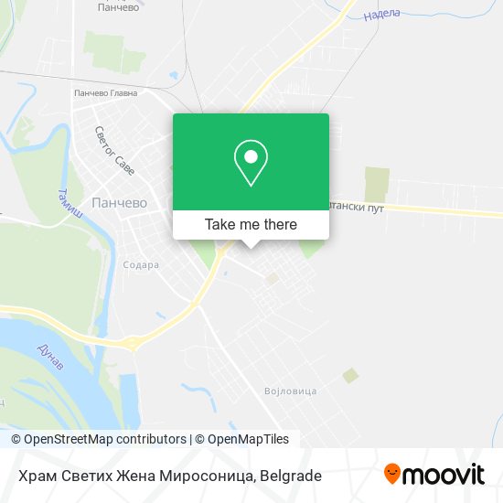 Храм Светих Жена Миросоница map