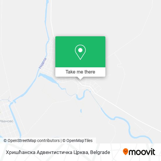 Хришћанска Адвентистичка Црква map