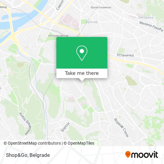 Shop&Go map