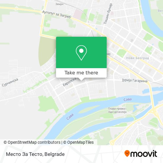 Место За Тесто map