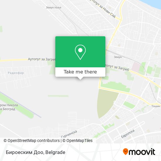 Бироеским Доо map