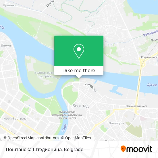 Поштанска Штедионица map