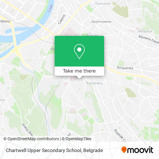 Chartwell Upper Secondary School map