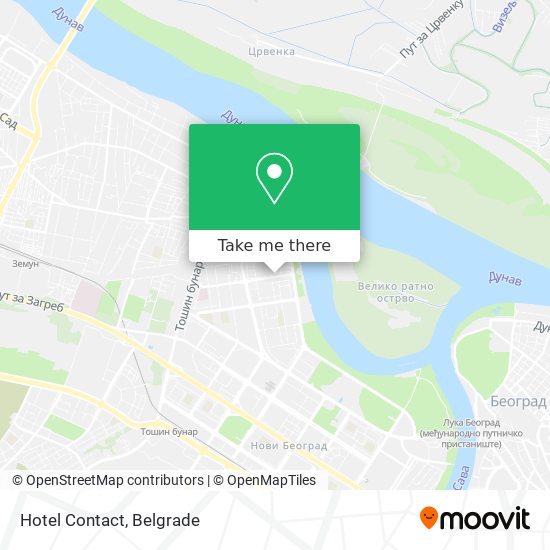 Hotel Contact map