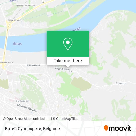 Вртић Сунцокрети map