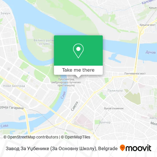 Завод За Уџбенике (За Основну Школу) map