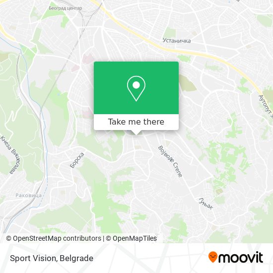 Sport Vision map