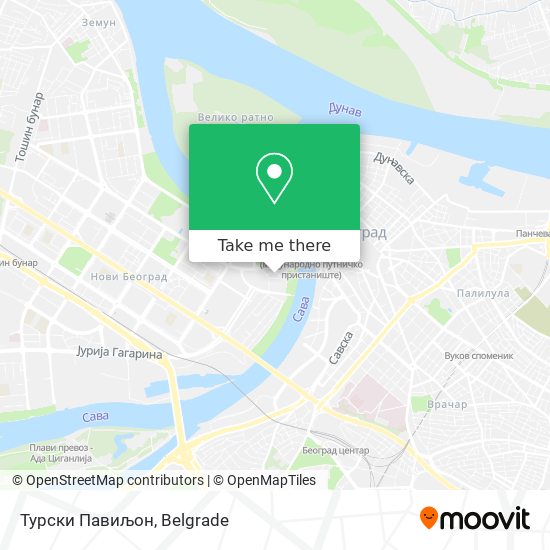 Турски Павиљон map