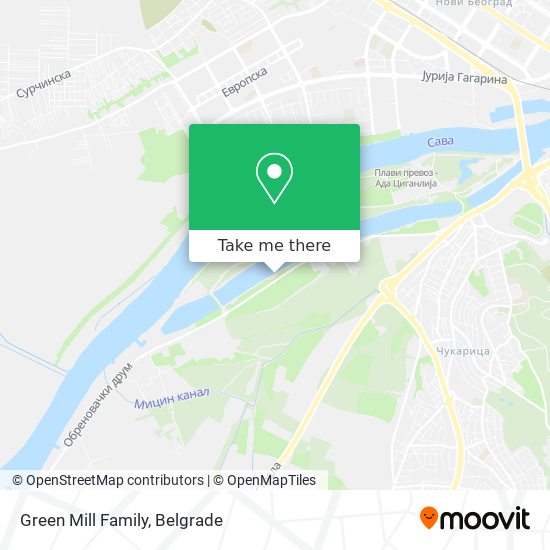 Green Mill Family map