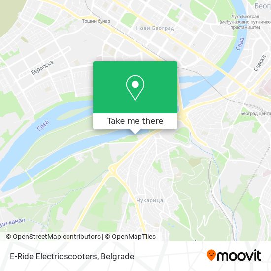 E-Ride Electricscooters map